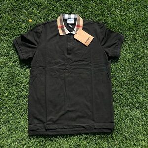 Polo X Burbery Black Tee